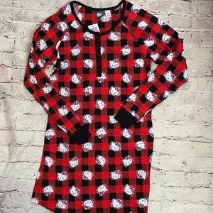 NEW! Authentic Hello Kitty Night Gown Girls Size Small